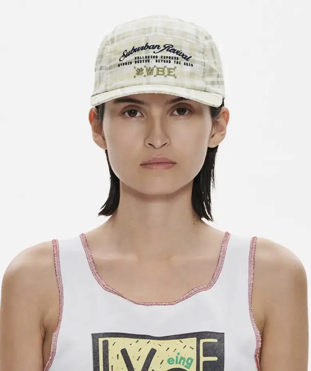 【WELLBEING EXPRESS】 Vintage Cotton Camp Cap / 追跡付 웰빙익스프레스 Vintage Cotton Camp Cap 캠프캡 | 브랜드 중고